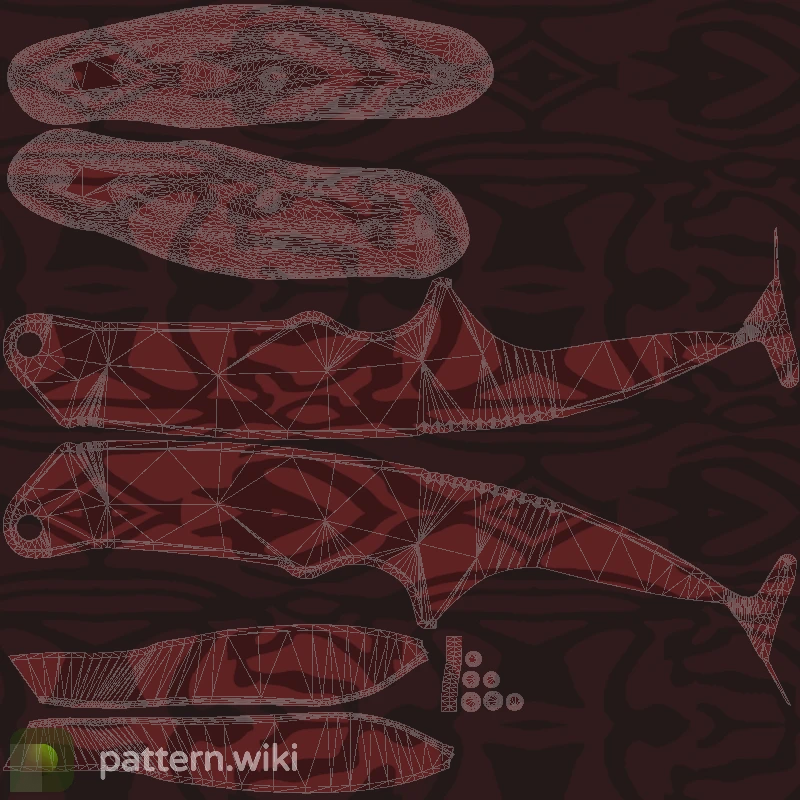 Gut Knife Slaughter seed 769 pattern template