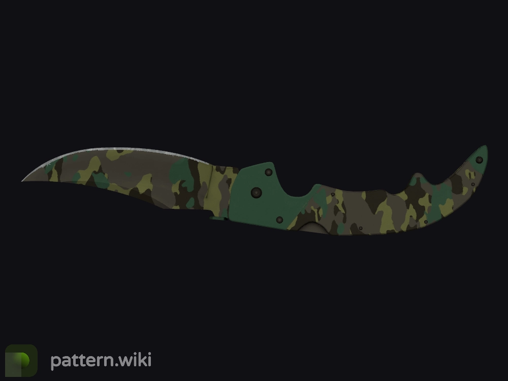 Falchion Knife Boreal Forest seed 312