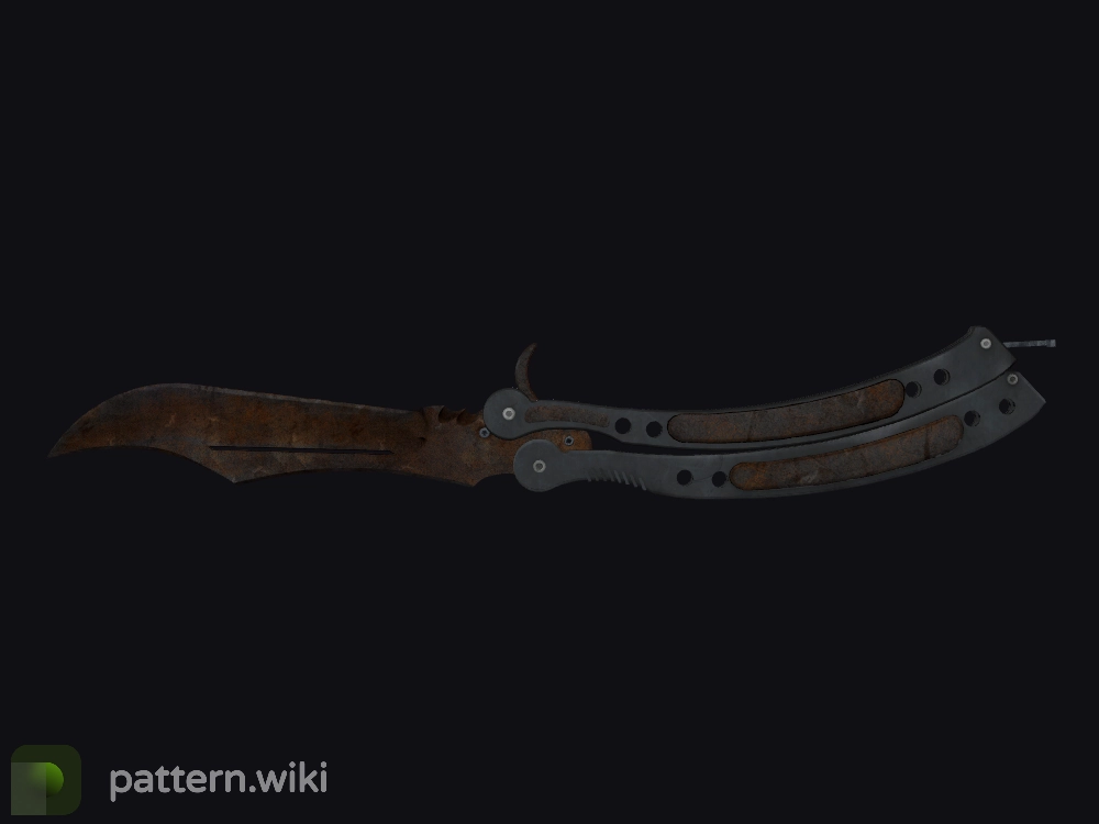 Butterfly Knife Rust Coat seed 476