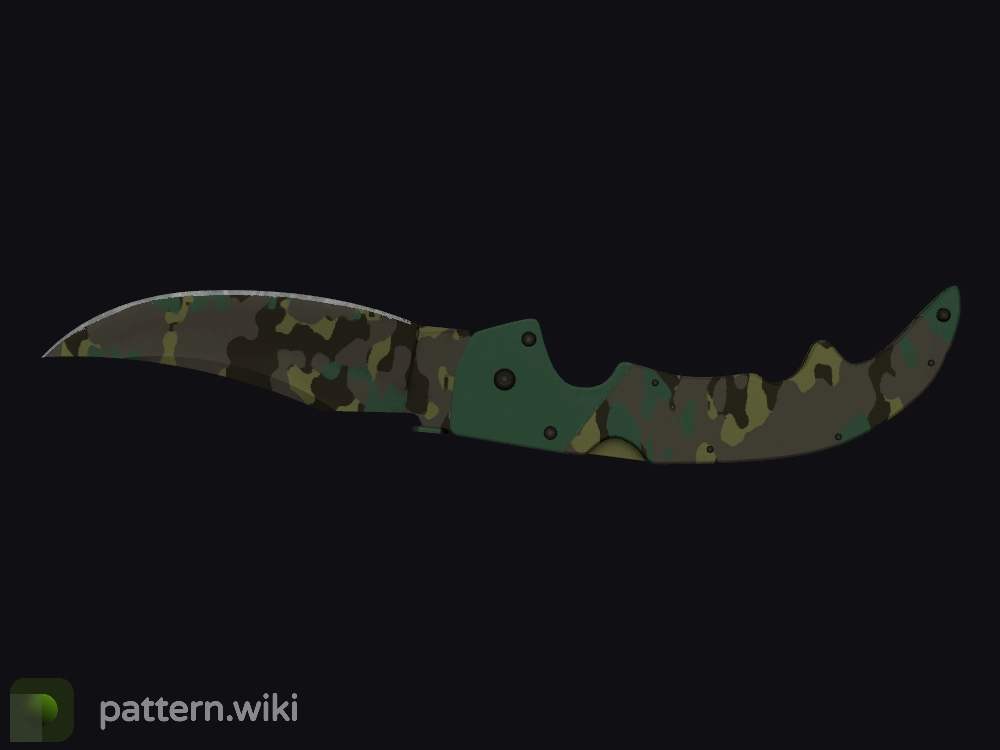 Falchion Knife Boreal Forest seed 978