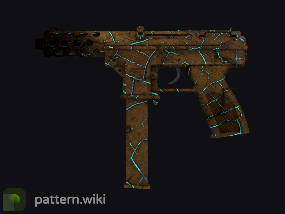 Tec-9 Cracked Opal seed 744