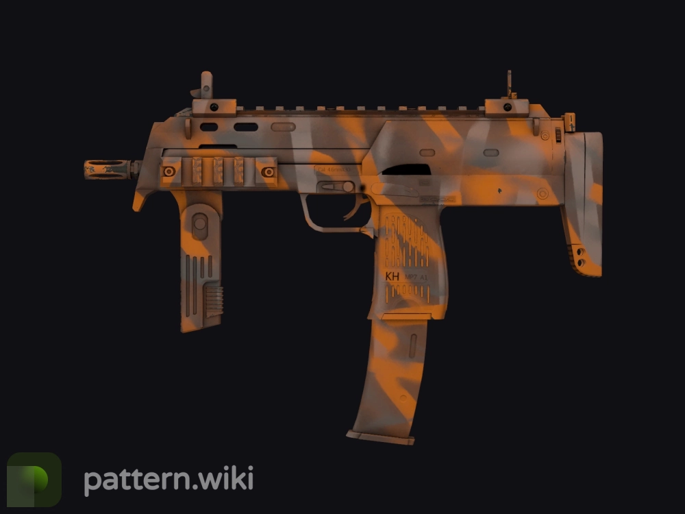 MP7 Orange Peel seed 458