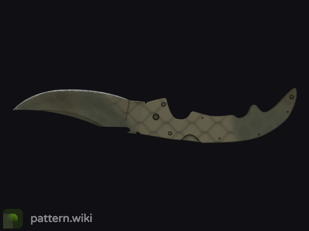 Falchion Knife Safari Mesh seed 816