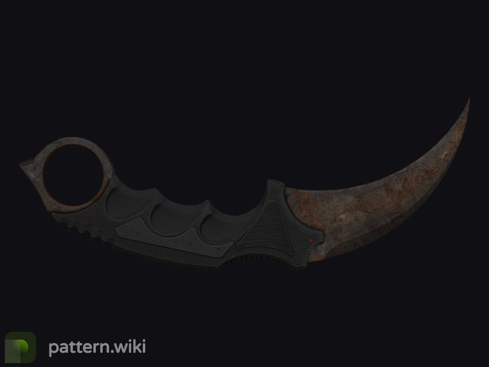 Karambit Rust Coat seed 6