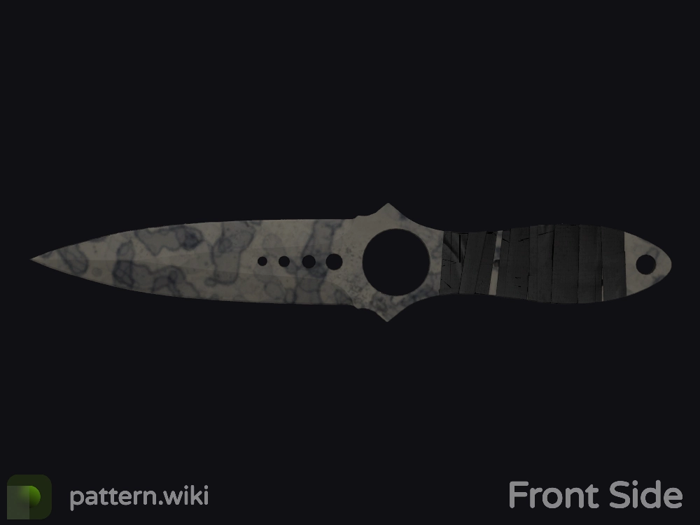 Skeleton Knife Stained seed 32