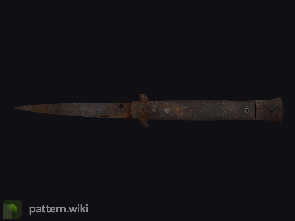 Stiletto Knife Rust Coat seed 741