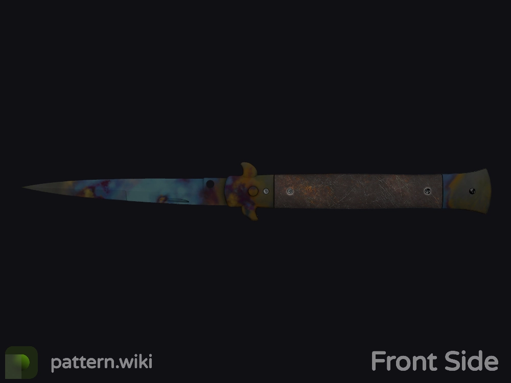 Stiletto Knife Case Hardened seed 797