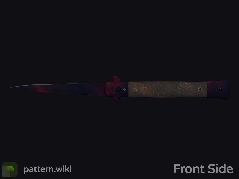 Stiletto Knife Doppler seed 546