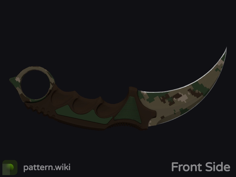 Karambit Forest DDPAT seed 126