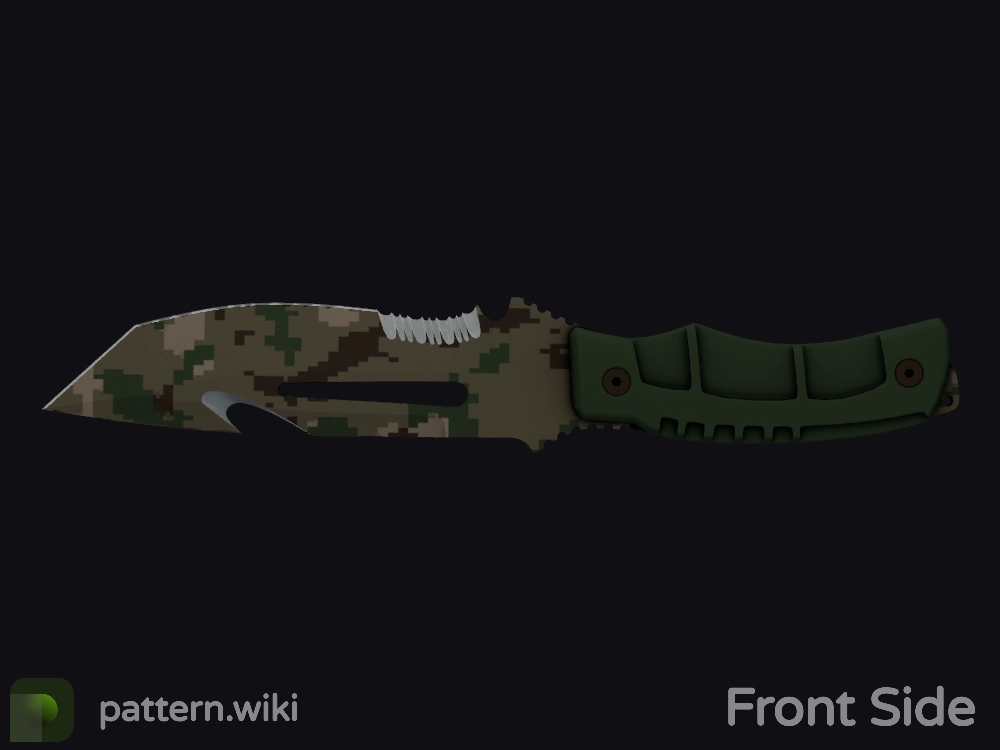 Survival Knife Forest DDPAT seed 548