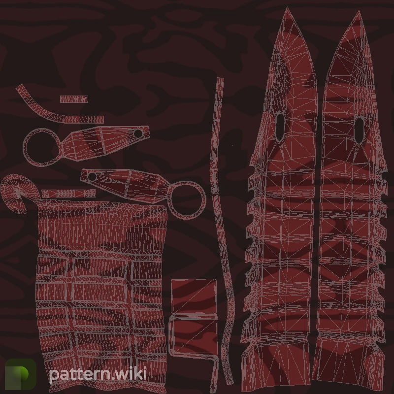 M9 Bayonet Slaughter seed 962 pattern template