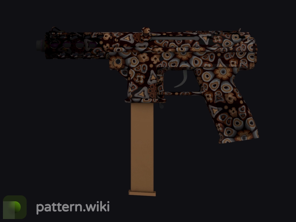 Tec-9 Orange Murano seed 593