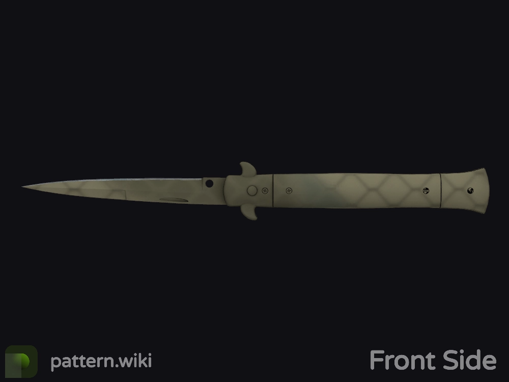 Stiletto Knife Safari Mesh seed 755