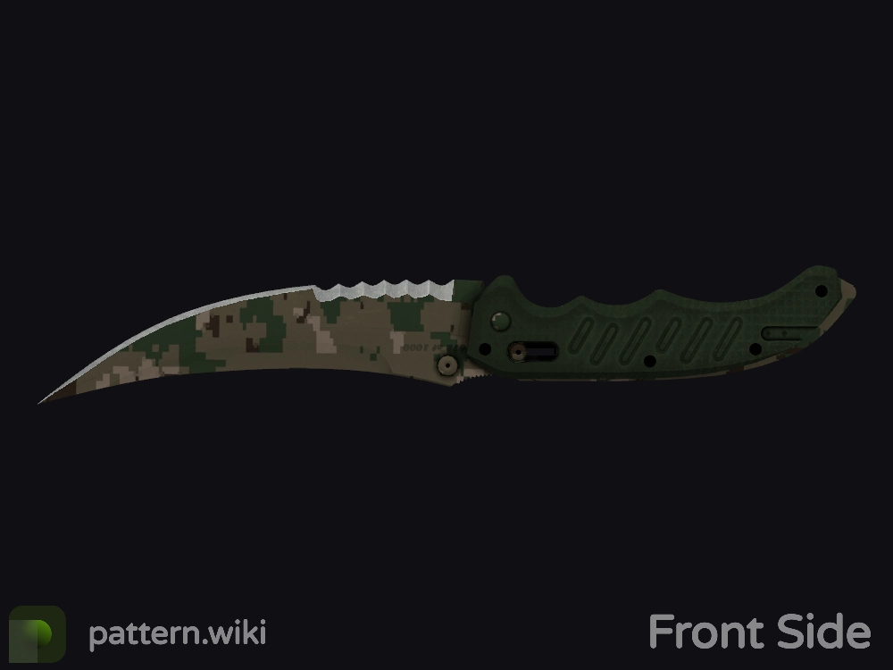 Flip Knife Forest DDPAT seed 328