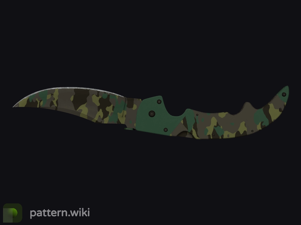 Falchion Knife Boreal Forest seed 376