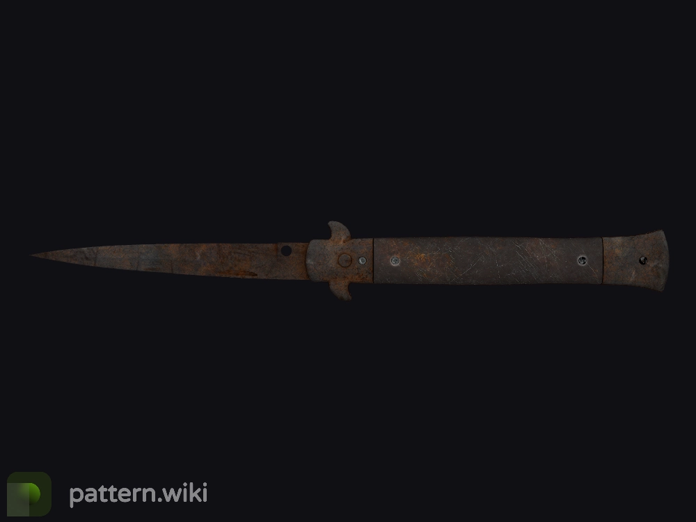 Stiletto Knife Rust Coat seed 369