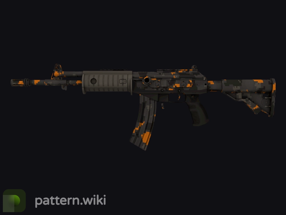 Galil AR Orange DDPAT seed 534