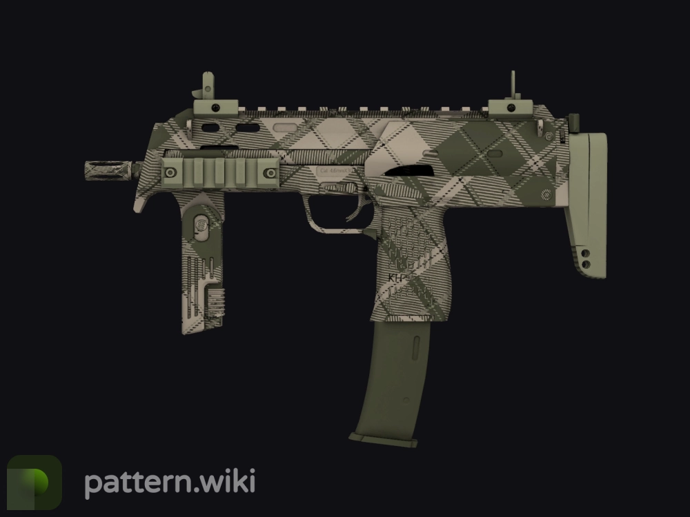 MP7 Olive Plaid seed 935