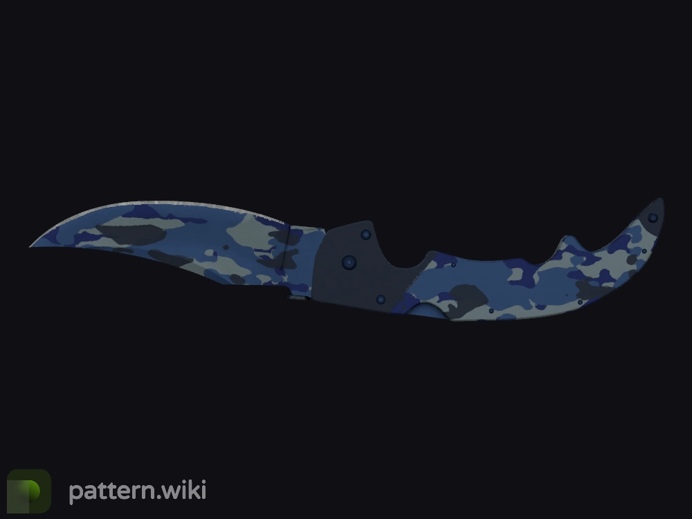 Falchion Knife Bright Water seed 153