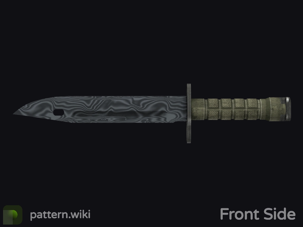 Bayonet Damascus Steel seed 106