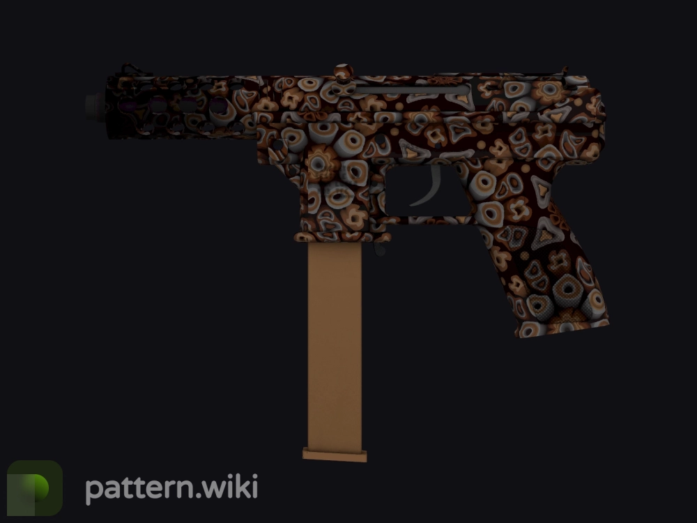 Tec-9 Orange Murano seed 805