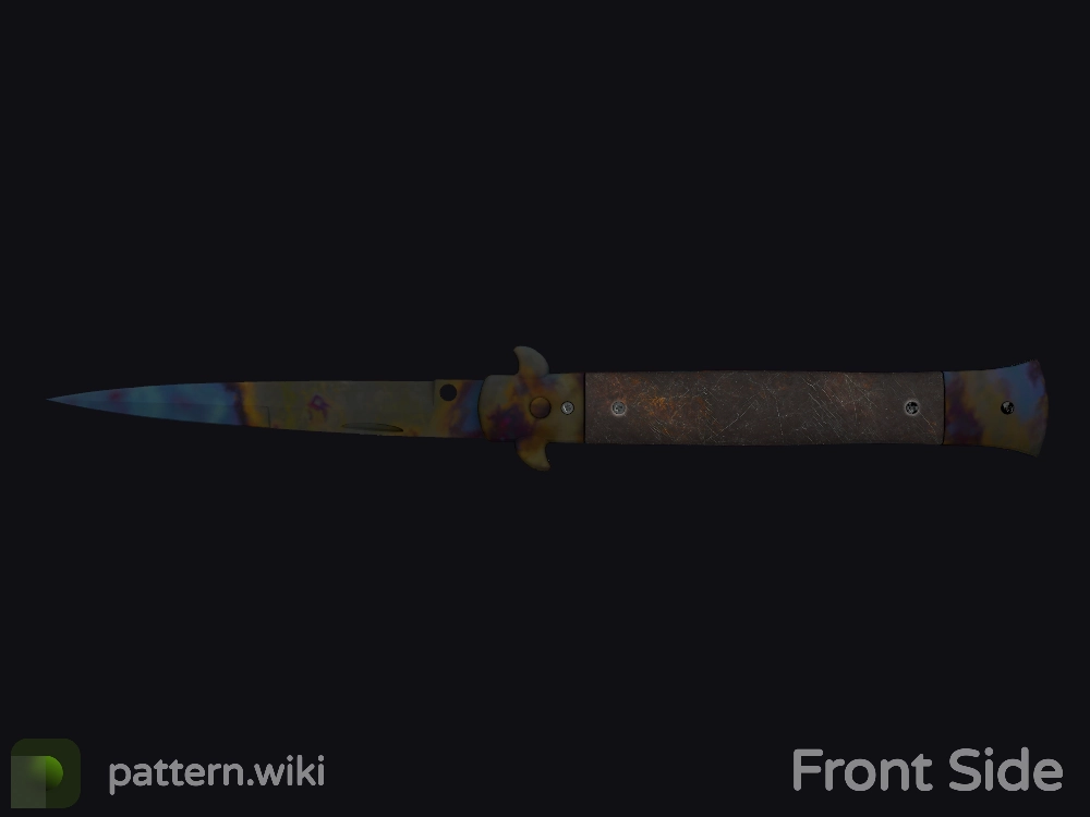 Stiletto Knife Case Hardened seed 337