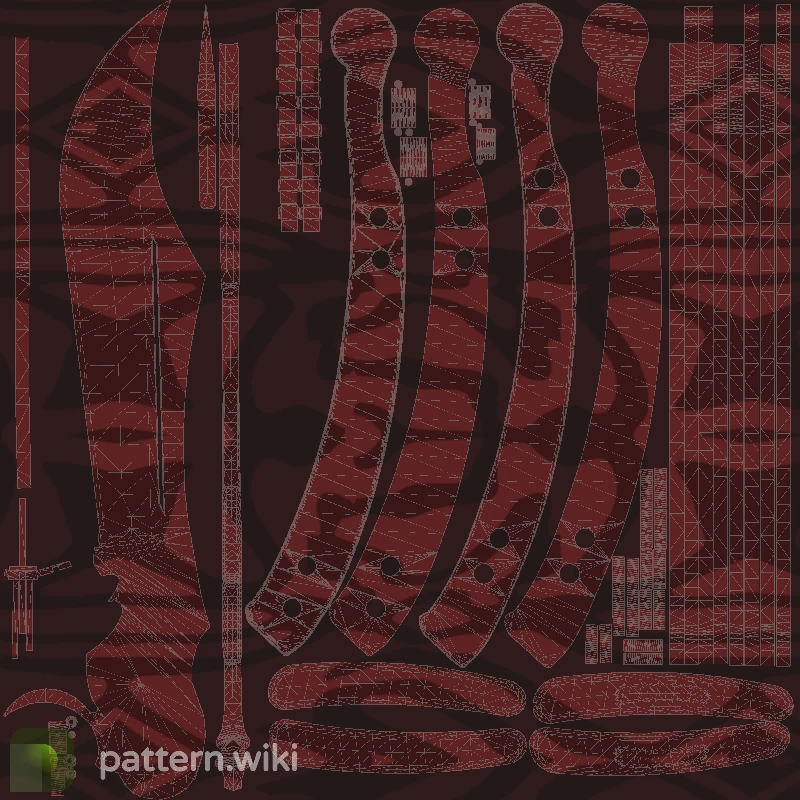 Butterfly Knife Slaughter seed 790 pattern template