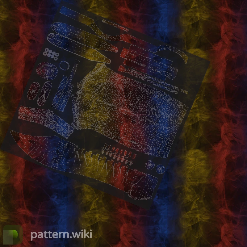 Bowie Knife Marble Fade seed 868 pattern template