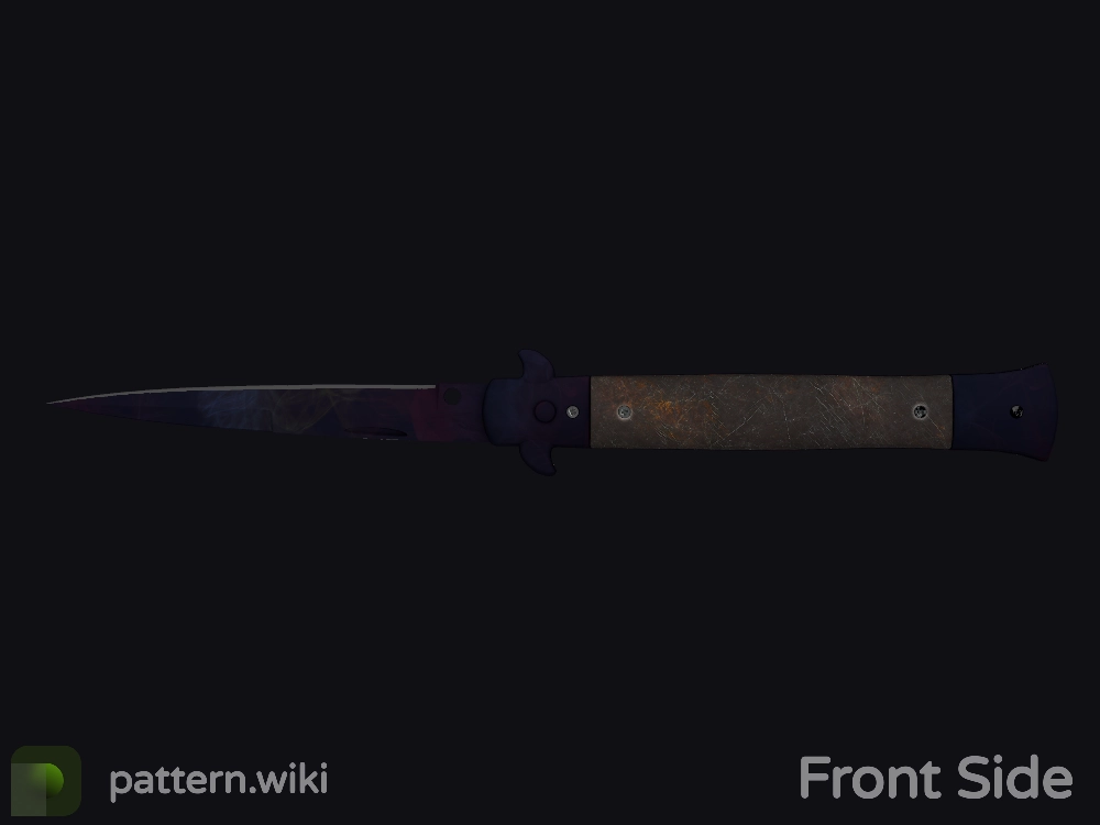 Stiletto Knife Doppler seed 437