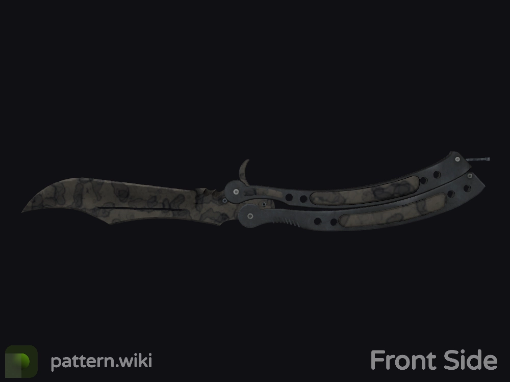 Butterfly Knife Stained seed 578