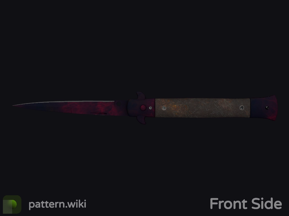 Stiletto Knife Doppler seed 976