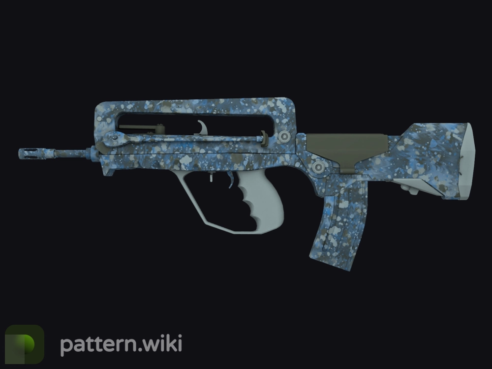 FAMAS Cyanospatter seed 749