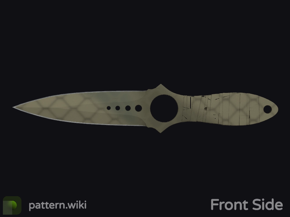 Skeleton Knife Safari Mesh seed 810