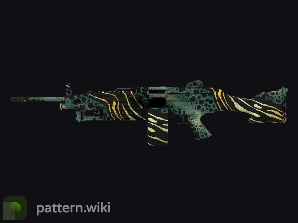 M249 Emerald Poison Dart seed 62