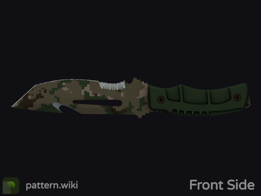 Survival Knife Forest DDPAT seed 105