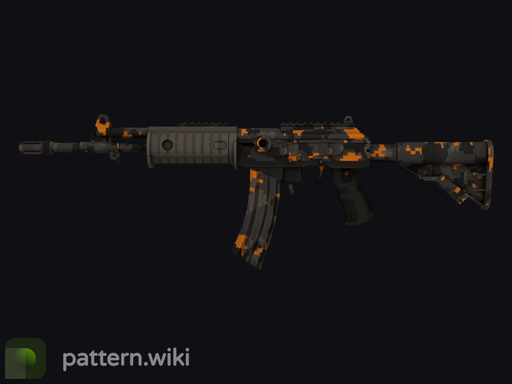 Galil AR Orange DDPAT seed 716