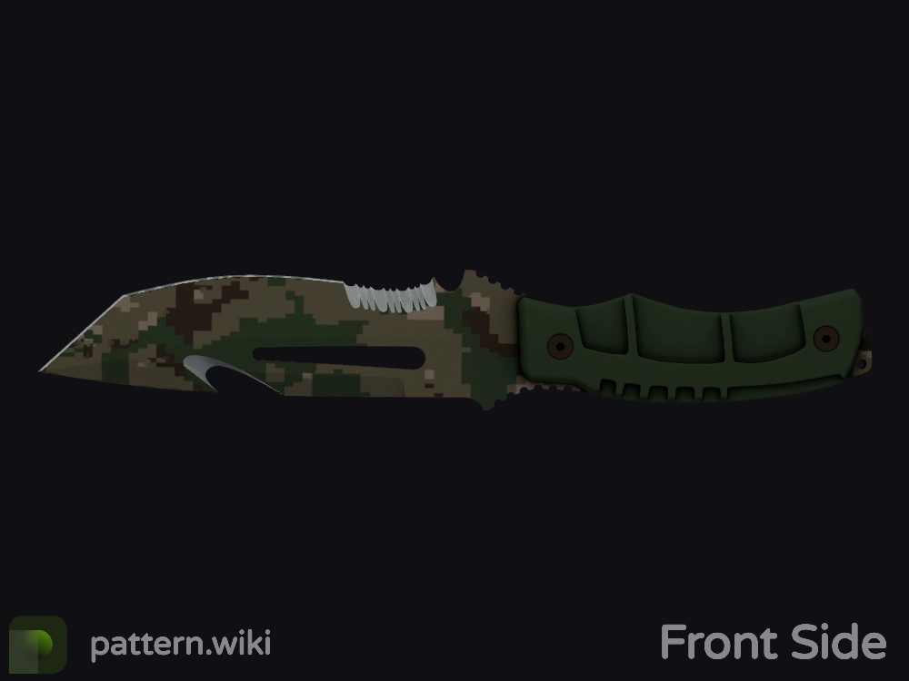 Survival Knife Forest DDPAT seed 65