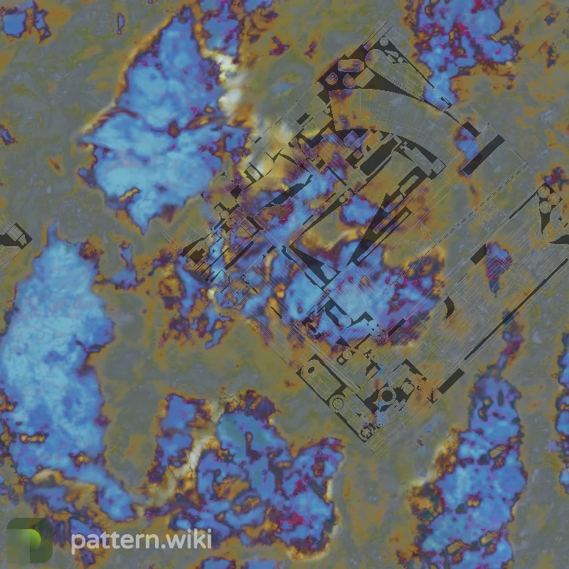 AK-47 Case Hardened seed 327 pattern template