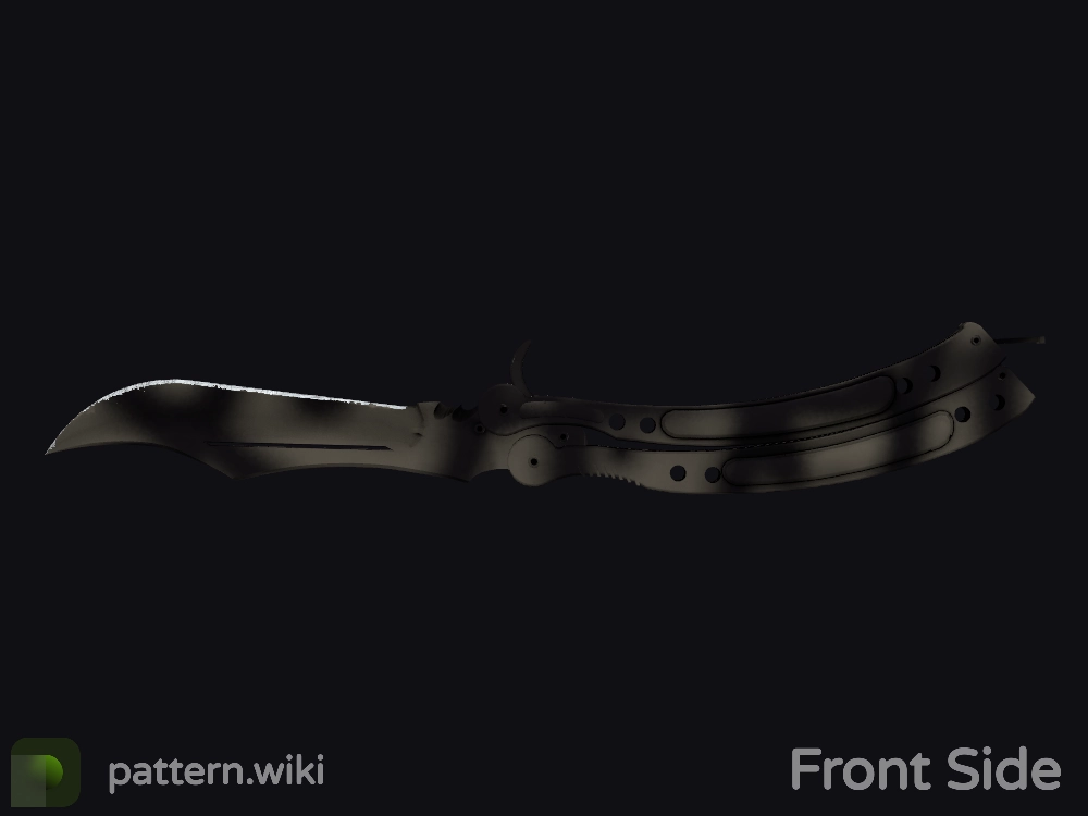 Butterfly Knife Scorched seed 437