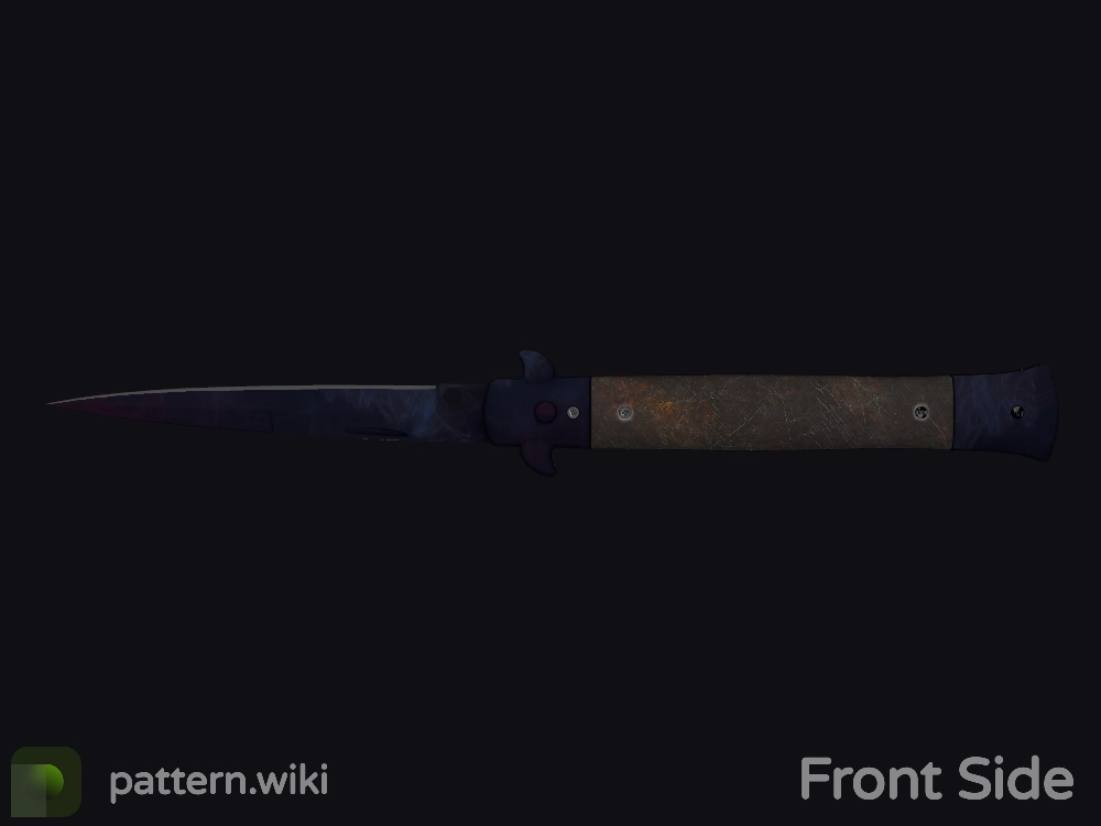 Stiletto Knife Doppler seed 842