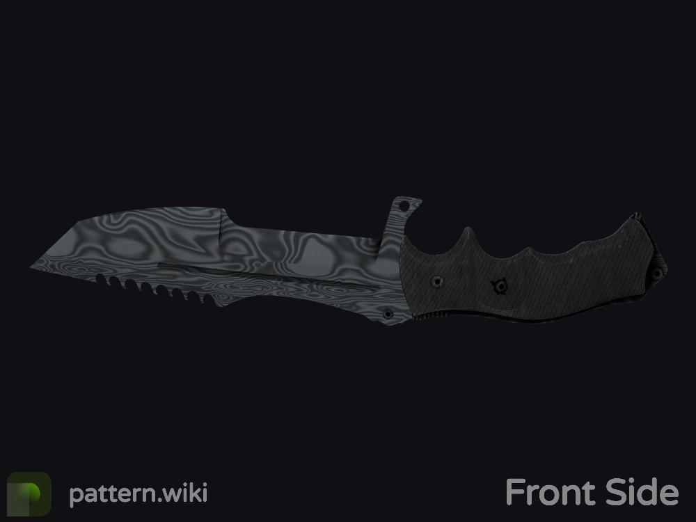 Huntsman Knife Damascus Steel seed 525