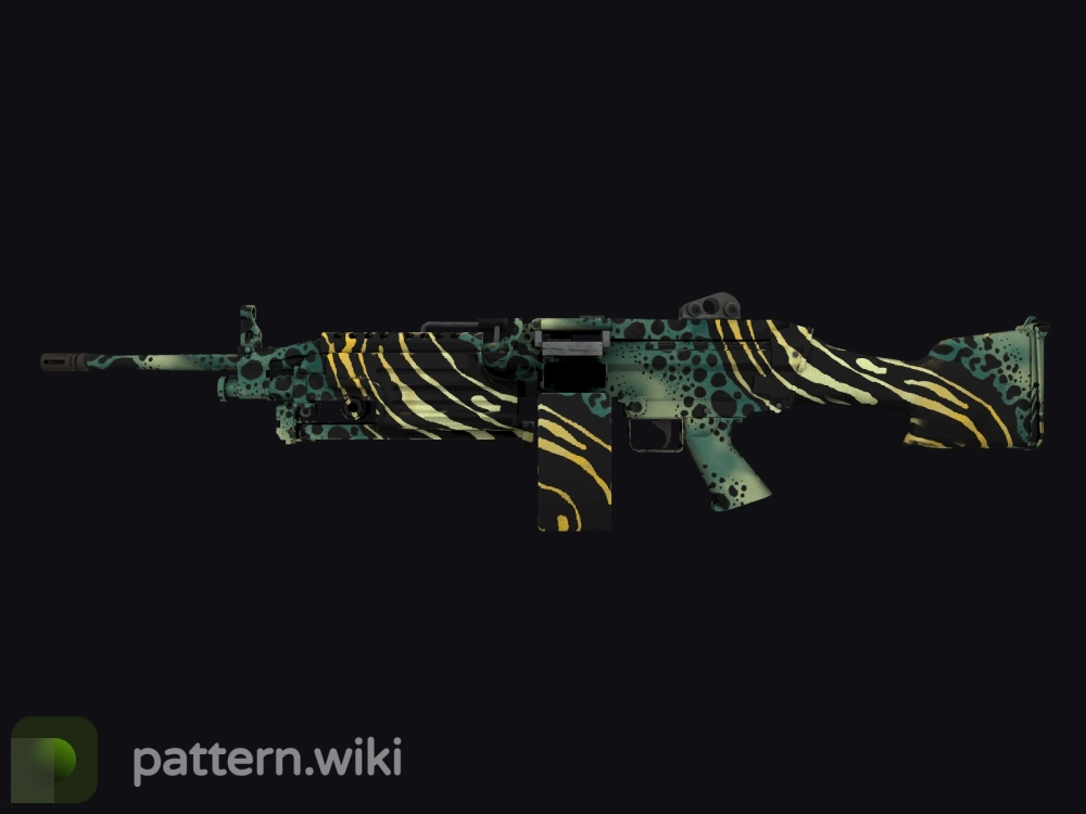 M249 Emerald Poison Dart seed 773