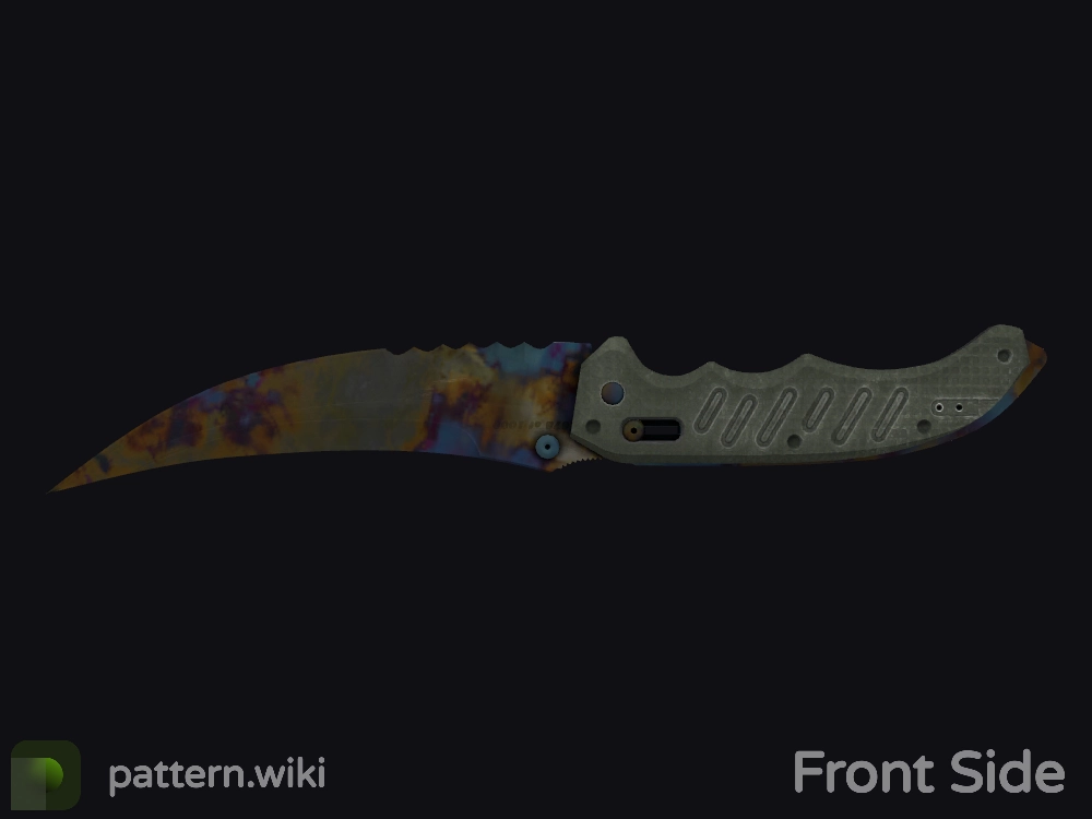 Flip Knife Case Hardened seed 528