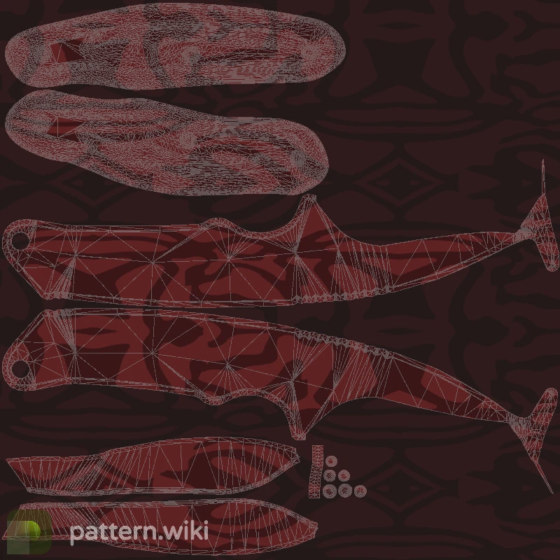 Gut Knife Slaughter seed 119 pattern template