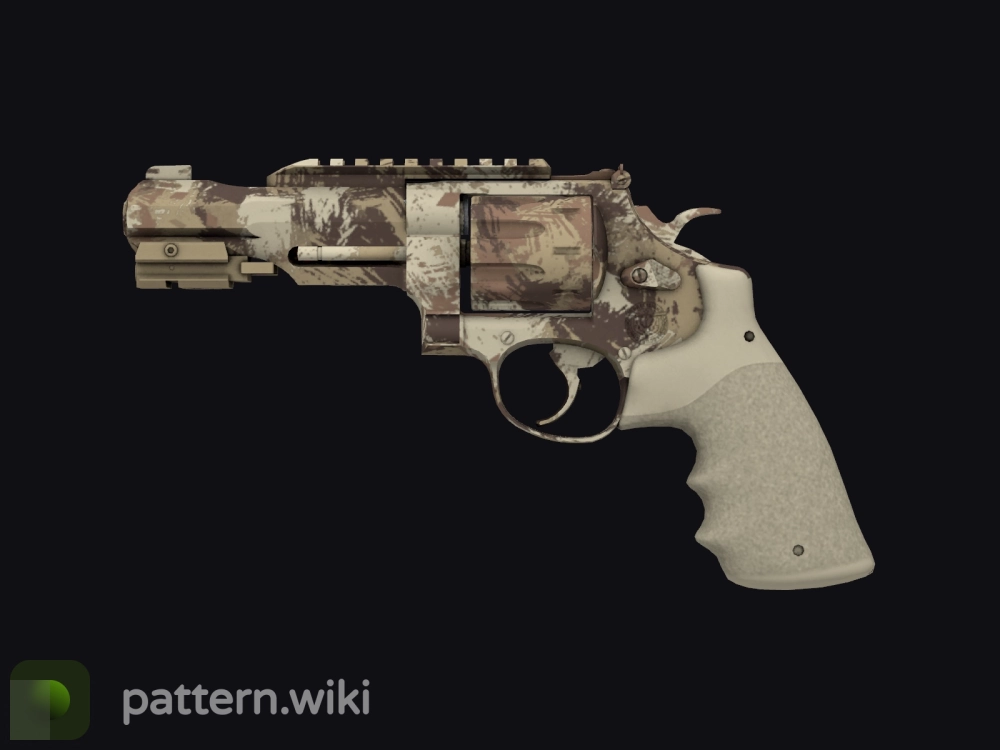 R8 Revolver Desert Brush seed 170