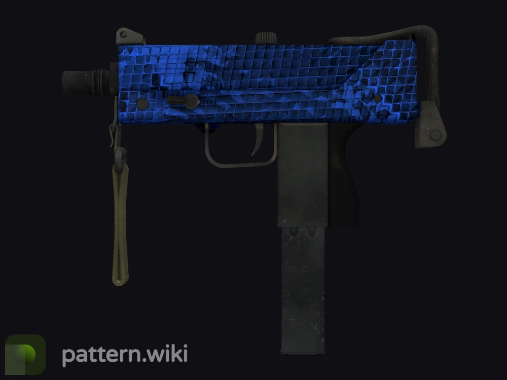 MAC-10 Lapis Gator seed 43