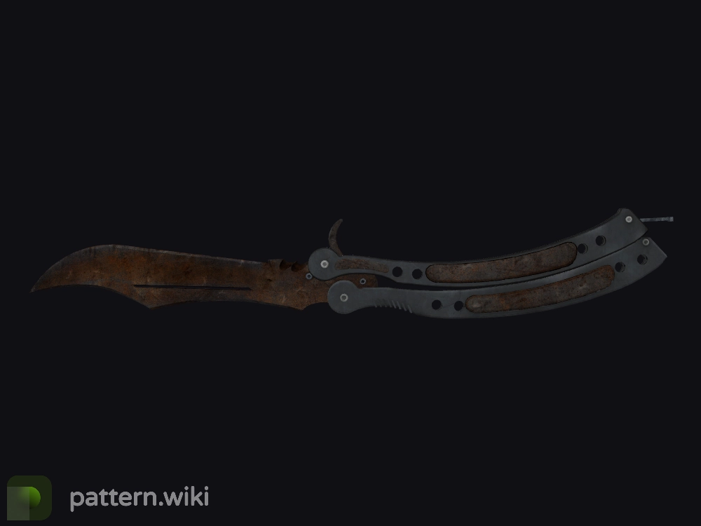 Butterfly Knife Rust Coat seed 341