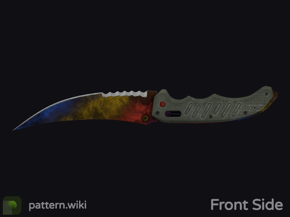 Flip Knife Marble Fade seed 821