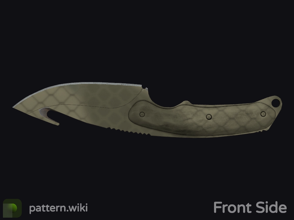 Gut Knife Safari Mesh seed 752