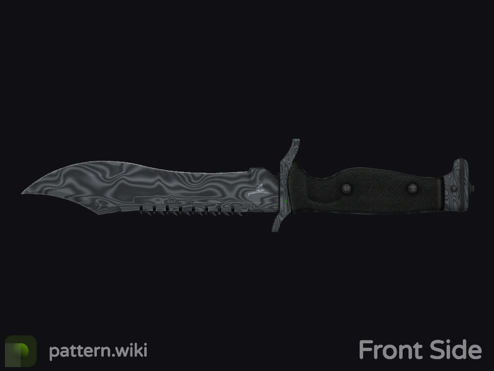 Bowie Knife Damascus Steel seed 752